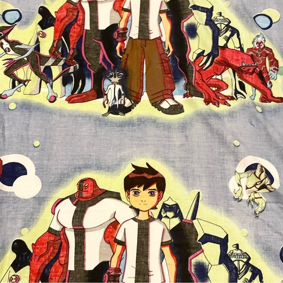 Ben 10 Full Flat Sheet JC Penney Bedding - Picture 13 of 15